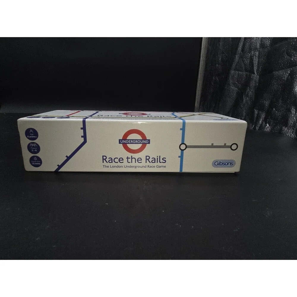 Race The Rails London Underground Game Complete